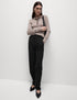 Marks & Spencer "Woven Straight Leg Trousers with Stretch"
